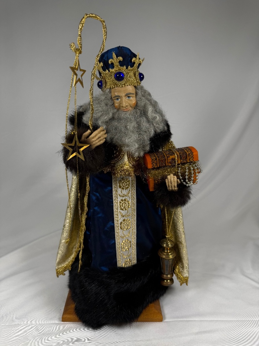 Lynn Haney Melchior Wise Man 1995 First Edition Limited Edition Nativity